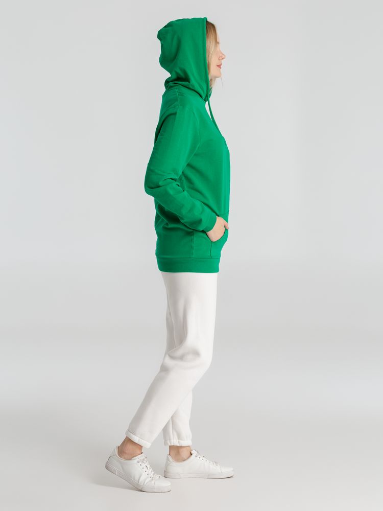 Толстовка с капюшоном унисекс Hoodie, зеленая - купить оптом