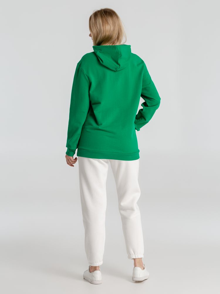 Толстовка с капюшоном унисекс Hoodie, зеленая - купить оптом