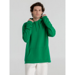 Толстовка с капюшоном унисекс Hoodie, зеленая, фото 9