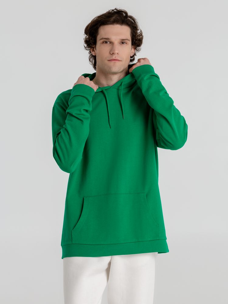 Толстовка с капюшоном унисекс Hoodie, зеленая - купить оптом