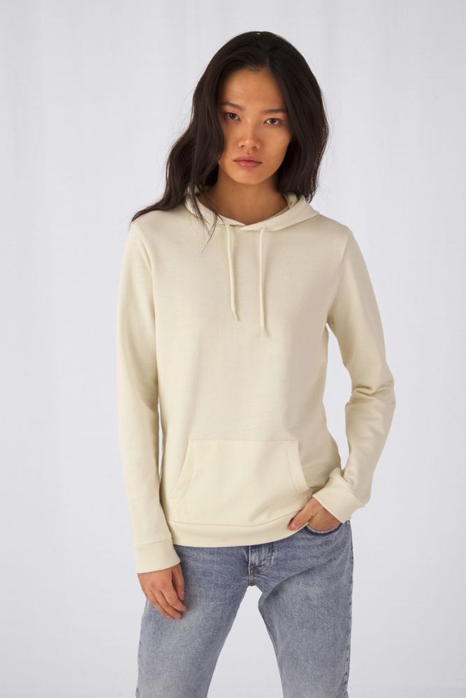 Толстовка с капюшоном женская Hoodie, бордовая - купить оптом