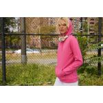 Толстовка с капюшоном женская Hoodie, бордовая, фото 4