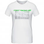 Футболка Street Racing Art, белая, фото 1