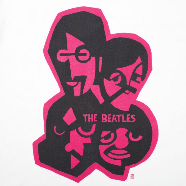 Футболка «Меламед. The Beatles», белая - купить оптом