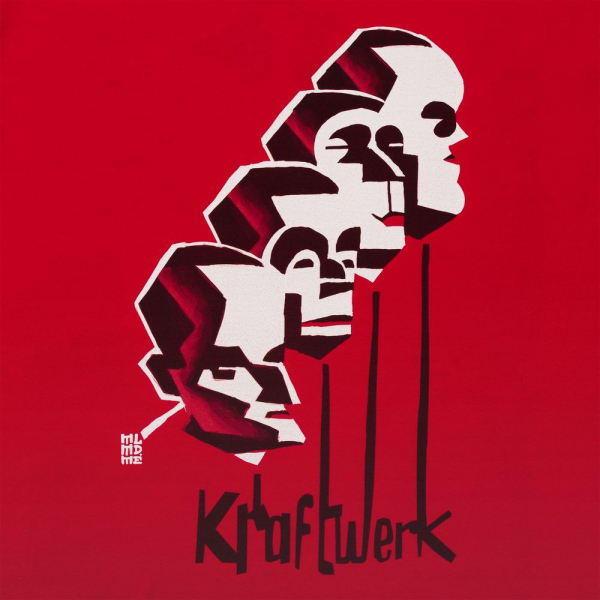 Футболка «Меламед. Kraftwerk», красная - купить оптом