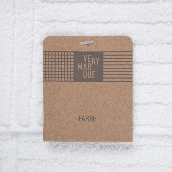 Полотенце Farbe, большое, белое - купить оптом