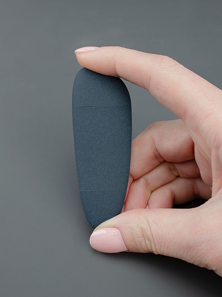 Флешка Pebble Universal, USB 3.0, серо-синяя, 32 Гб - купить оптом