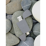 Флешка Pebble Universal, USB 3.0, серая, 64 Гб, фото 10