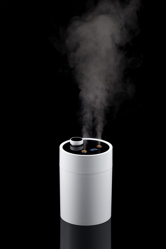 Переносной увлажнитель-ароматизатор humidiFine, белый - купить оптом