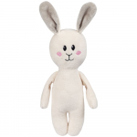 Мягкая игрушка Beastie Toys, заяц с белым шарфом, фото 2