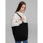 Сумка для покупок на молнии Shopaholic Zip, черная, фото 4