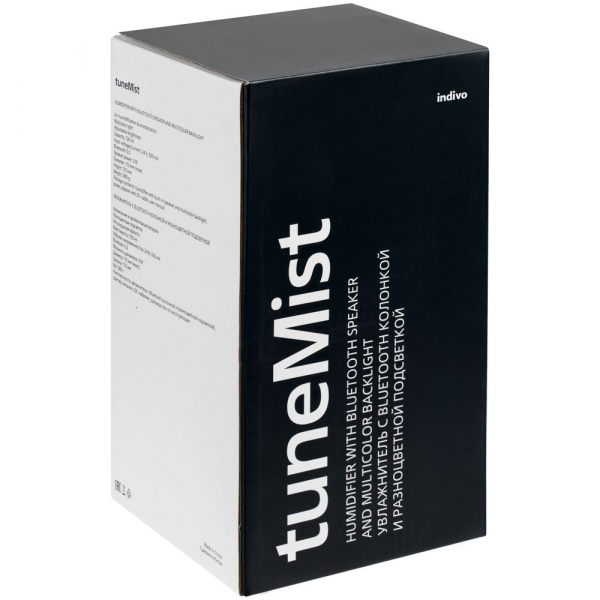Увлажнитель с колонкой и подсветкой tuneMist, белый - купить оптом