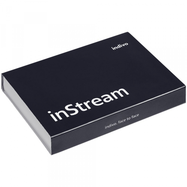 Чехол для карточек inStream, черный - купить оптом