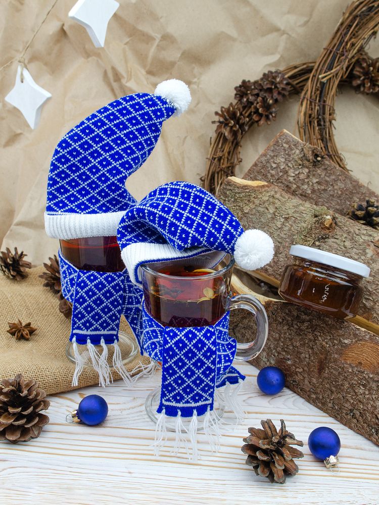 Шапочка на игрушку Dress Cup, синяя - купить оптом