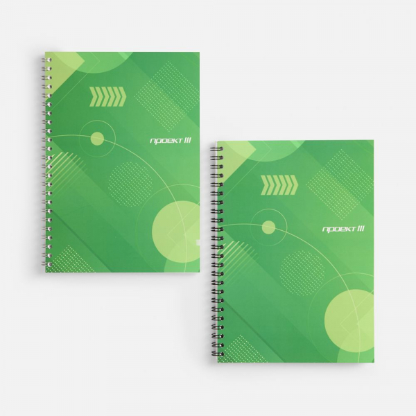 Блокнот на заказ Sketch Print M, в клетку - купить оптом