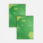 Блокнот на заказ Sketch Print M, в клетку, фото 3