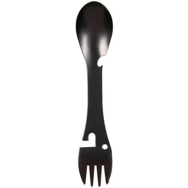 Походный столовый прибор Full Spoon, черный - купить оптом