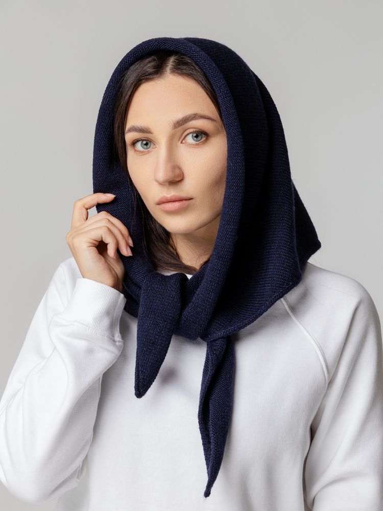 Косынка Dalia, темно-синяя - купить оптом
