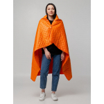 Плед-пончо для пикника SnapCoat, оранжевый, фото 5
