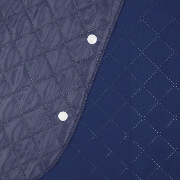 Плед-пончо для пикника SnapCoat, синий - купить оптом
