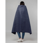 Плед-пончо для пикника SnapCoat, синий, фото 8