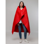 Плед-пончо для пикника SnapCoat, красный, фото 6