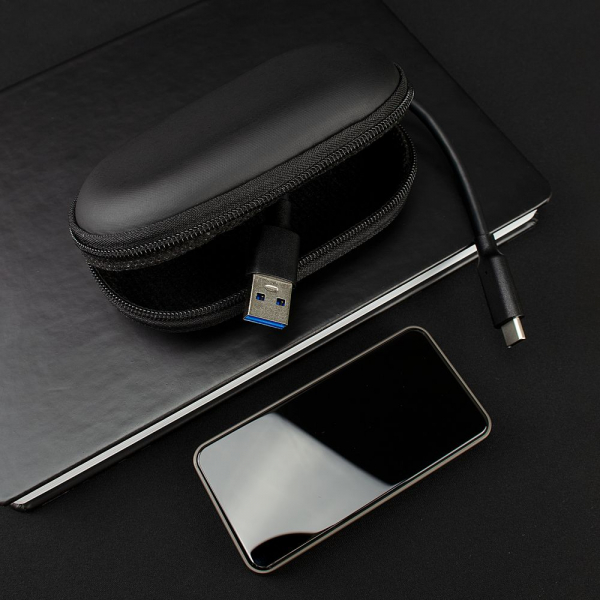 Внешний SSD диск Drop Light, с подсветкой гравировки, 512 Гб - купить оптом