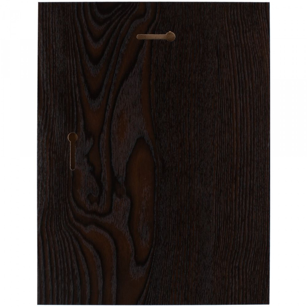 Плакетка Plaque, большая, венге с серебристой пластиной - купить оптом