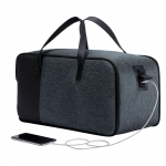 Дорожная сумка FlexPack Go, темно-серая, фото 1