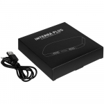 Беспроводное зарядное устройство Interra Plus, черное, фото 9