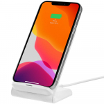 Беспроводное зарядное устройство с быстрой зарядкой Overtop, черное - купить оптом