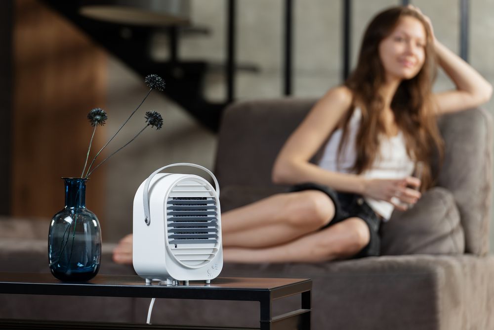 Обогреватель с функцией вентилятора airTune, белый - купить оптом
