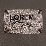 Лейбл Corolla Metal, S, бронзовый, фото 4