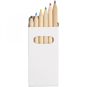 Набор цветных карандашей Pencilvania Mini, белый - купить оптом