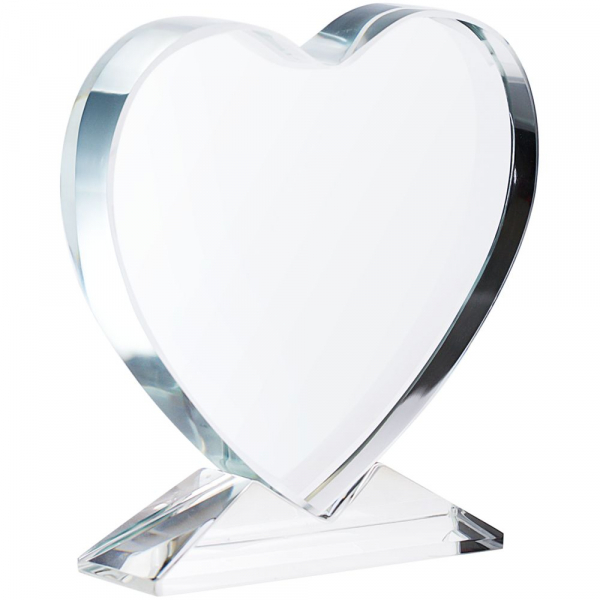 Стела Pictory Heart, прозрачная - купить оптом