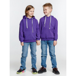 Толстовка с капюшоном детская Kirenga Kids, фиолетовая, фото 8