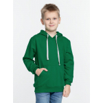 Толстовка с капюшоном детская Kirenga Kids, зеленая, фото 2