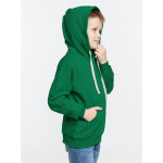 Толстовка с капюшоном детская Kirenga Kids, зеленая, фото 3