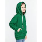 Толстовка с капюшоном детская Kirenga Kids, зеленая, фото 6