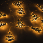 Светодиодная гирлянда Silver Lights, серебристая, фото 1