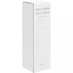 Смарт-бутылка с заменяемой батарейкой Long Therm Soft Touch, синяя, фото 9