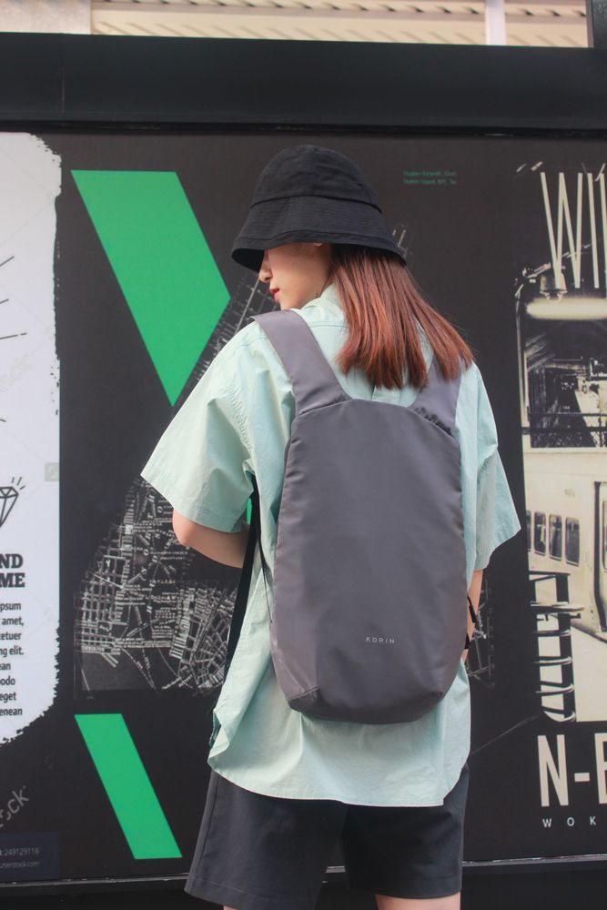 Рюкзак FlexPack Air, серый - купить оптом
