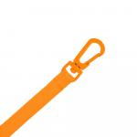 Застежка-карабин Snap Hook, S, оранжевый неон, фото 1