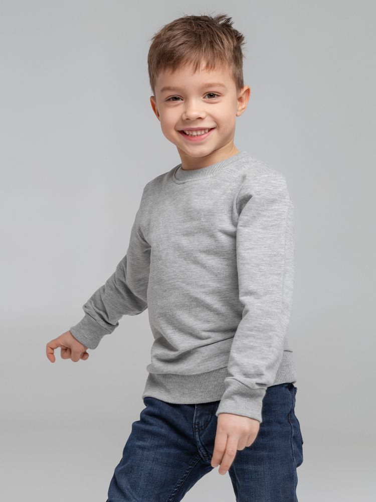 Свитшот детский Toima Kids 2.0, серый меланж - купить оптом