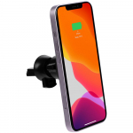 Держатель для смартфона Cooper Auto Wireless с беспроводной зарядкой, черный, фото 5