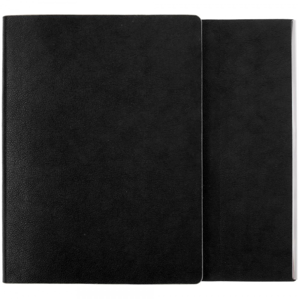 Ежедневник Petrus Flap, недатированный, черный - купить оптом