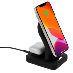 Держатель для смартфона Cooper Auto Wireless с беспроводной зарядкой, белый - купить оптом