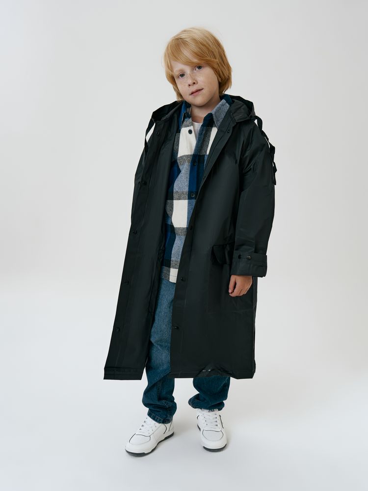 Дождевик детский RainDrop Kids, черный - купить оптом