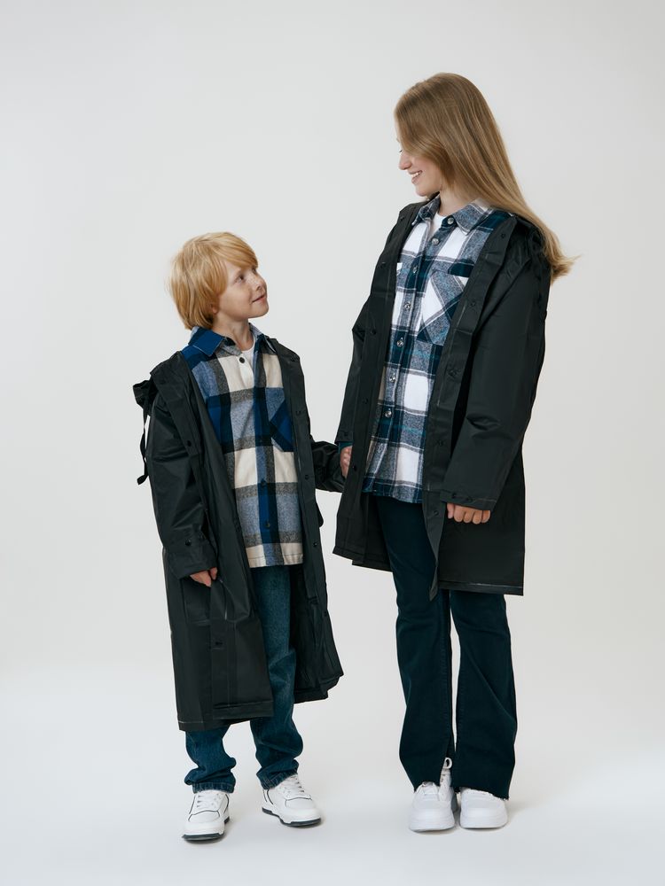 Дождевик детский RainDrop Kids, черный - купить оптом