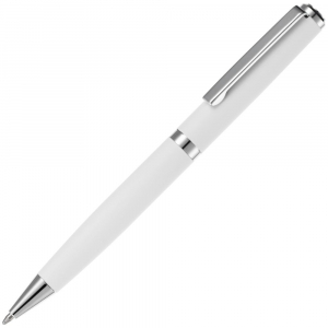 Ручка шариковая Inkish Chrome, белая - купить оптом